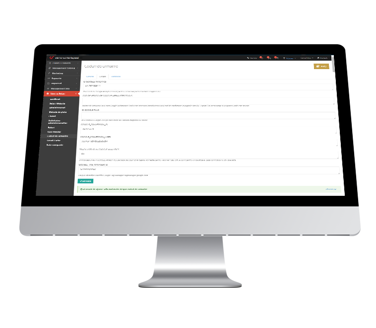 Integrare cu Google Tag Manager
