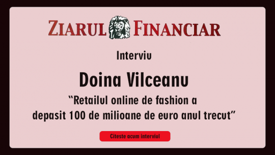 Retailul online de fashion a depăşit 100 de milioane de euro anul trecut
