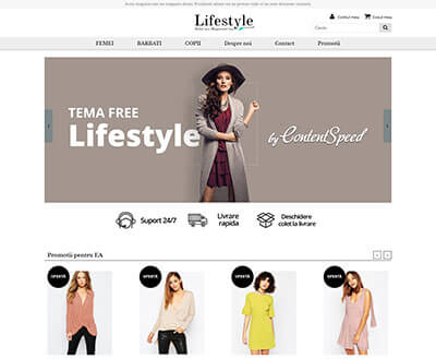 Teme Free Platforma eCommerce Contentspeed